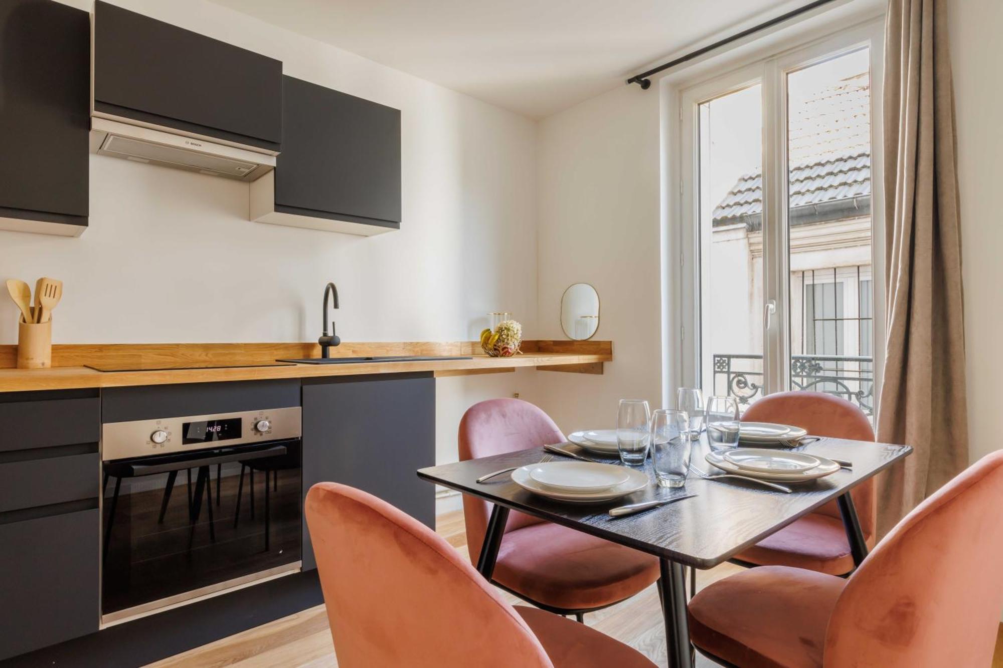 Chic Appartement - 1Br-4P - Chateau De Венсенн Екстер'єр фото