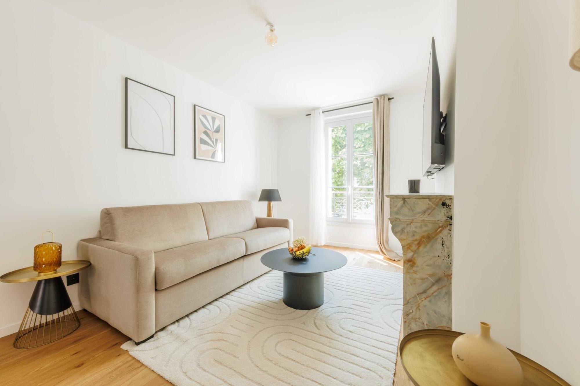 Chic Appartement - 1Br-4P - Chateau De Венсенн Екстер'єр фото